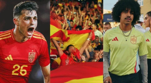阿迪达斯发布<a href='https://www.jnpanlong.com/news/tag/1116.html' style='color: blue;'>西班牙</a>国家队全新一季主客场球衣